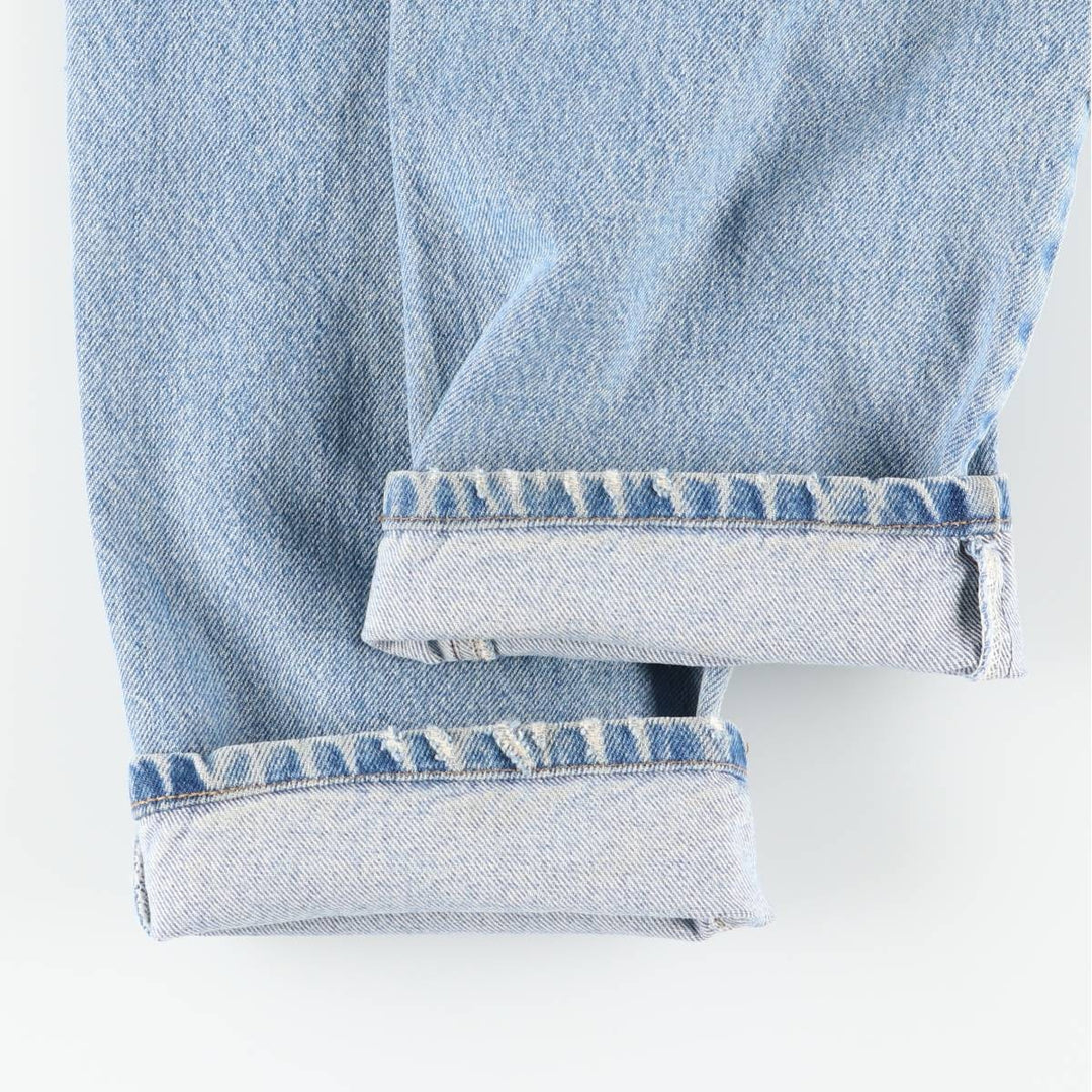 Carhartt Relaxed Fit Tapered Denim Pants for Men, W33 equivalent cotton blue type Vintage Second Hand