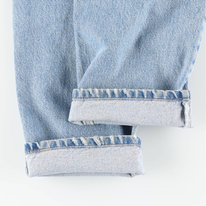 Carhartt Relaxed Fit Tapered Denim Pants for Men, W33 equivalent cotton blue type Vintage Second Hand