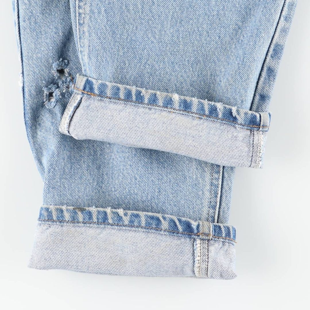 Carhartt Relaxed Fit Tapered Denim Pants for Men, W33 equivalent cotton blue type Vintage Second Hand
