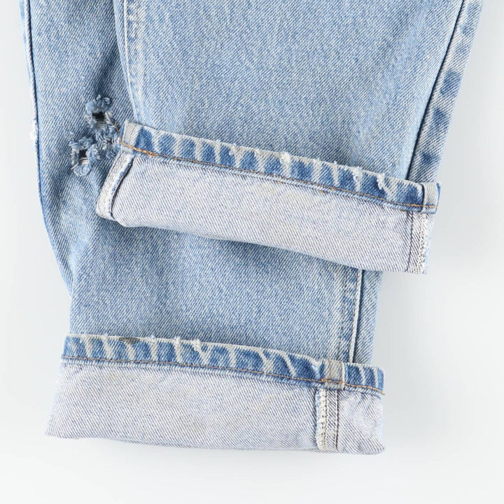Carhartt Relaxed Fit Tapered Denim Pants for Men, W33 equivalent cotton blue type Vintage Second Hand
