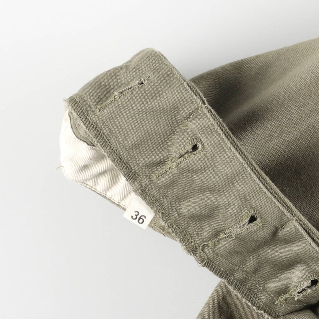 Civilian WHAT PROCE GLORY Cargo Pants, Men's, Size W35 cotton Khaki type Vintage Second Hand