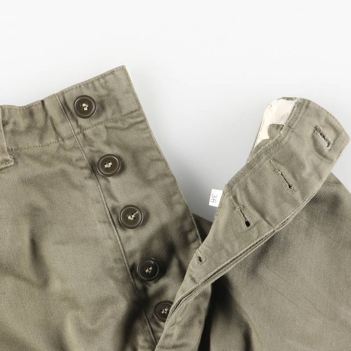 Civilian WHAT PROCE GLORY Cargo Pants, Men's, Size W35 cotton Khaki type Vintage Second Hand