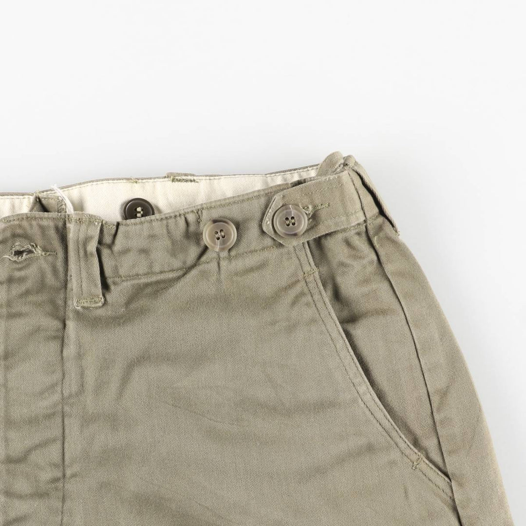 Civilian WHAT PROCE GLORY Cargo Pants, Men's, Size W35 cotton Khaki type Vintage Second Hand
