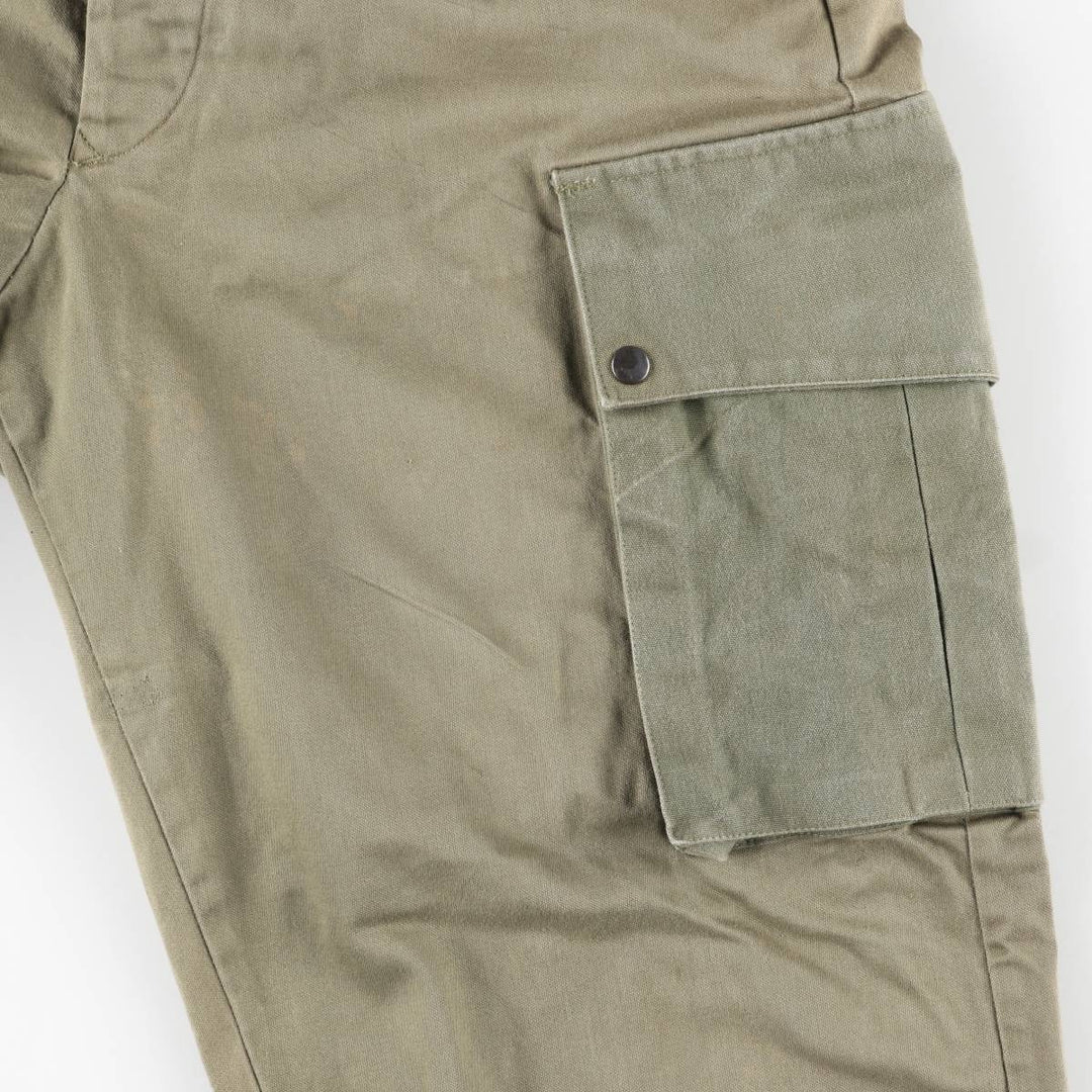 Civilian WHAT PROCE GLORY Cargo Pants, Men's, Size W35 cotton Khaki type Vintage Second Hand