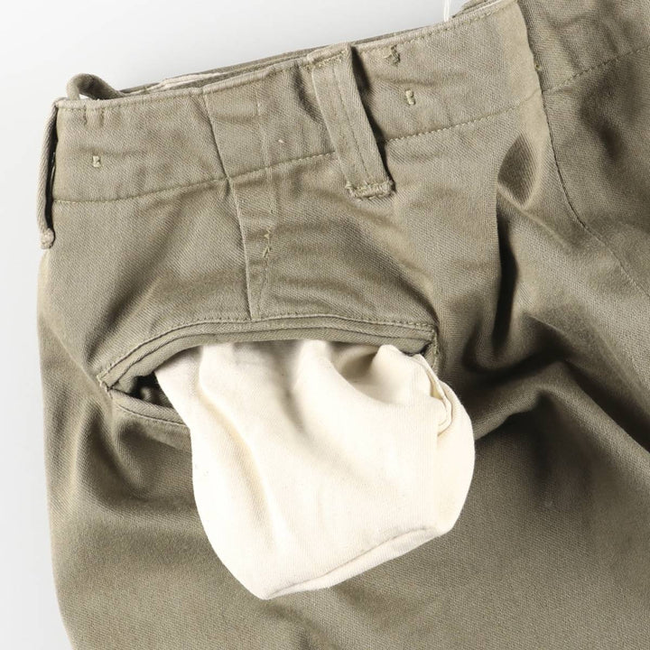 Civilian WHAT PROCE GLORY Cargo Pants, Men's, Size W35 cotton Khaki type Vintage Second Hand