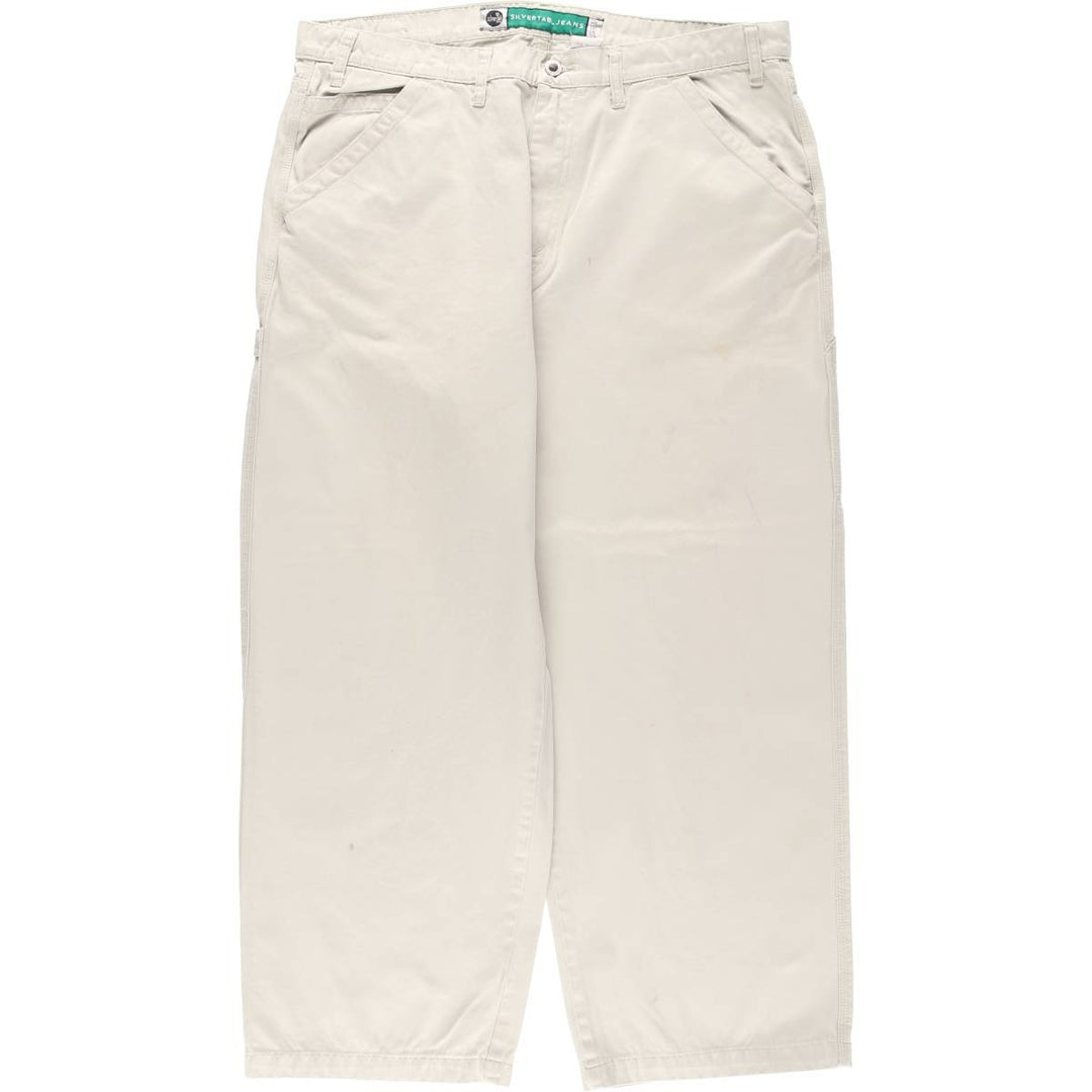 Levi's Silver Tab Jeans Chino Pants, Painter Pants, Men's, Size W39 cotton Beige type Vintage Second Hand