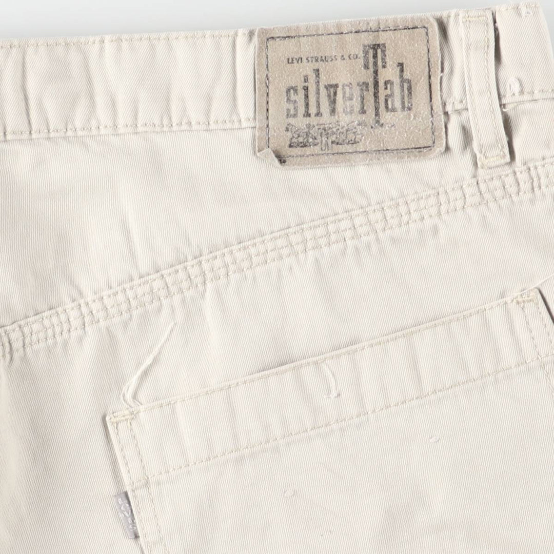 Levi's Silver Tab Jeans Chino Pants, Painter Pants, Men's, Size W39 cotton Beige type Vintage Second Hand