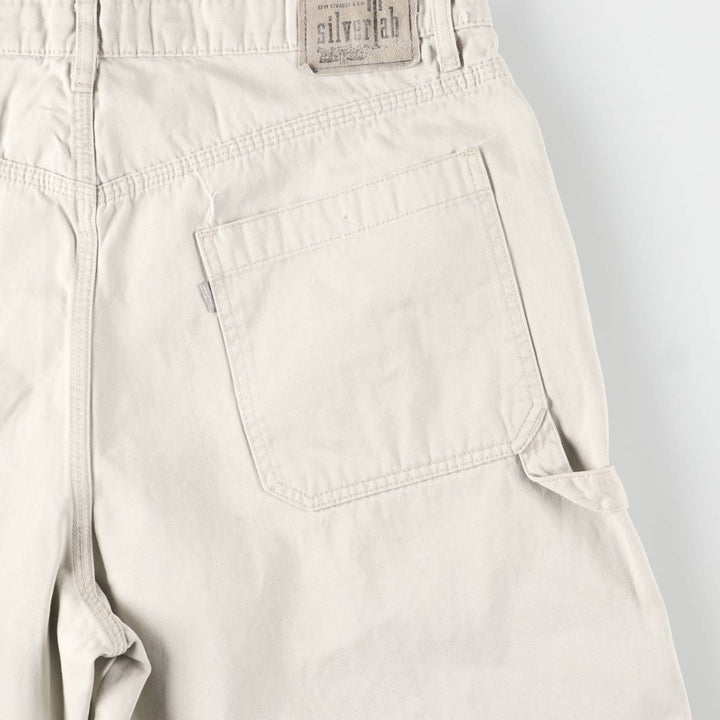 Levi's Silver Tab Jeans Chino Pants, Painter Pants, Men's, Size W39 cotton Beige type Vintage Second Hand