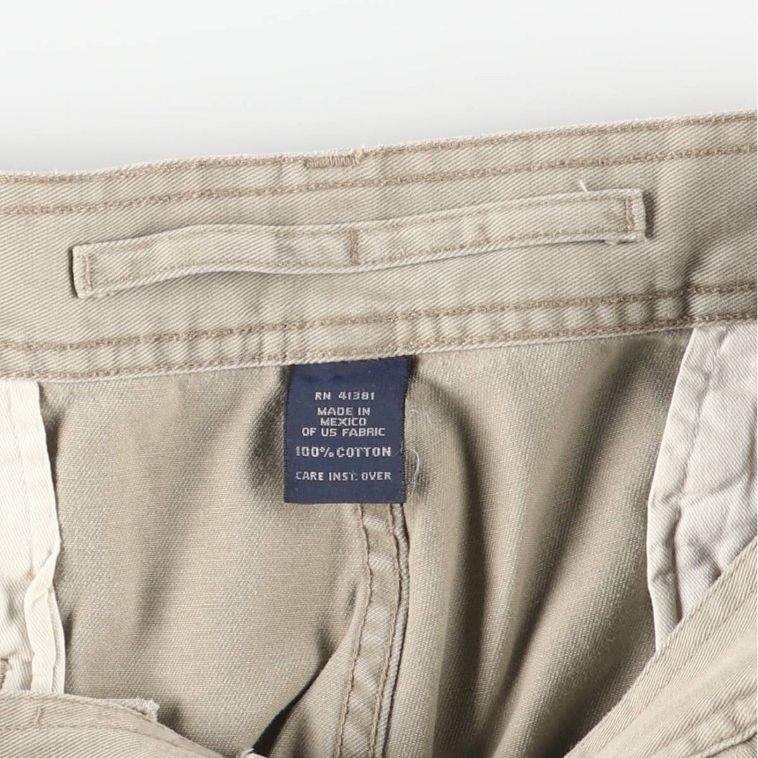 Ralph Lauren POLO by Ralph Lauren chino cargo pants, men's size W38 cotton Khaki type beige Vintage Second Hand