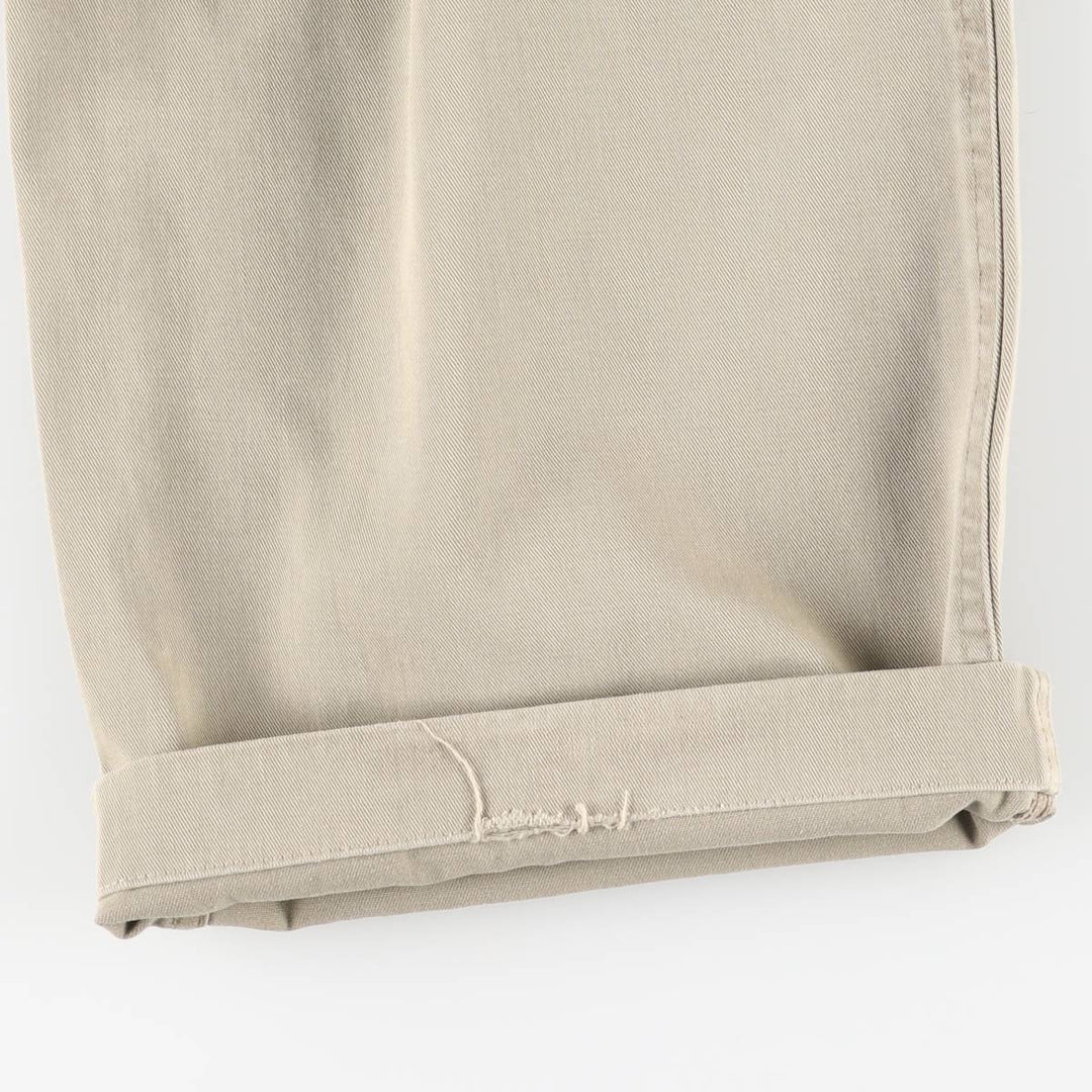 Ralph Lauren POLO by Ralph Lauren chino cargo pants, men's size W38 cotton Khaki type beige Vintage Second Hand