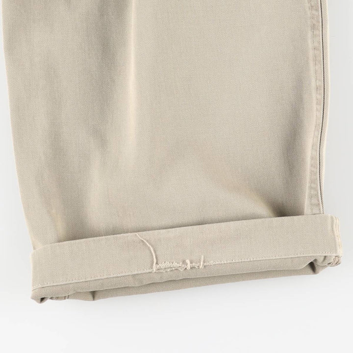 Ralph Lauren POLO by Ralph Lauren chino cargo pants, men's size W38 cotton Khaki type beige Vintage Second Hand