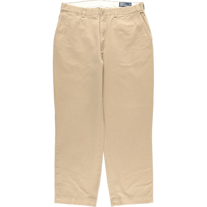 Ralph Lauren POLO by Ralph Lauren PROSPECT PANT Chino pants for men, equivalent to w35 cotton Beige type Vintage Second Hand