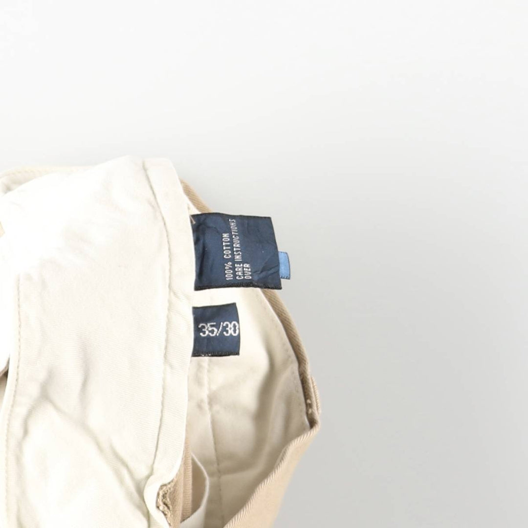 Ralph Lauren POLO by Ralph Lauren PROSPECT PANT Chino pants for men, equivalent to w35 cotton Beige type Vintage Second Hand