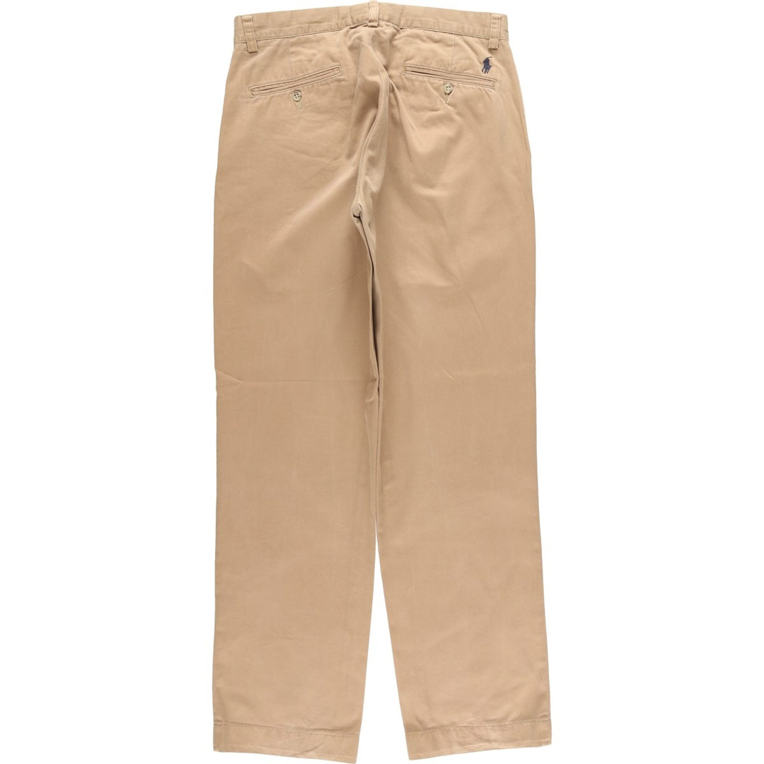 Ralph Lauren POLO by Ralph Lauren SMITH PANT chino pants, men's size W32 cotton brown type Vintage Second Hand
