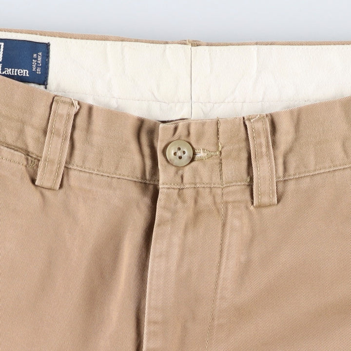 Ralph Lauren POLO by Ralph Lauren SMITH PANT chino pants, men's size W32 cotton brown type Vintage Second Hand