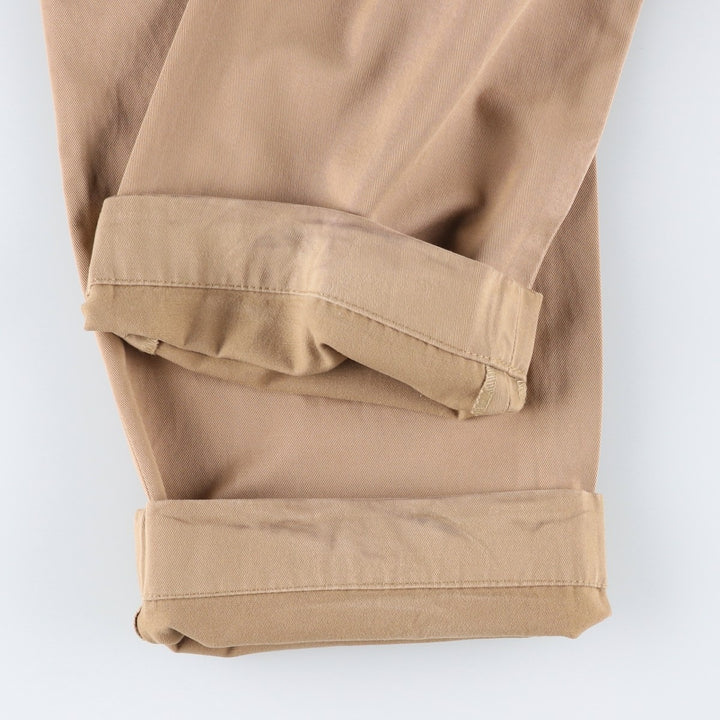 Ralph Lauren POLO by Ralph Lauren SMITH PANT chino pants, men's size W32 cotton brown type Vintage Second Hand