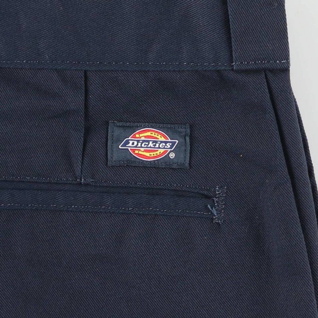 Dickies 874 ORIGINAL FIT Work Pants for Men, W35 equivalent polyester navy blue type Vintage Second Hand