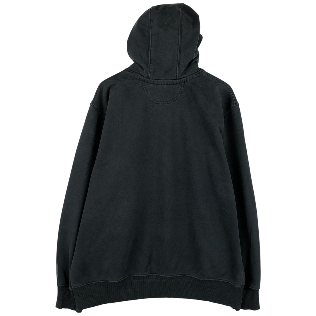 Carhartt ORIGINAL FIT sweatshirt pullover hoodie, men's size L cotton black type Vintage Second Hand