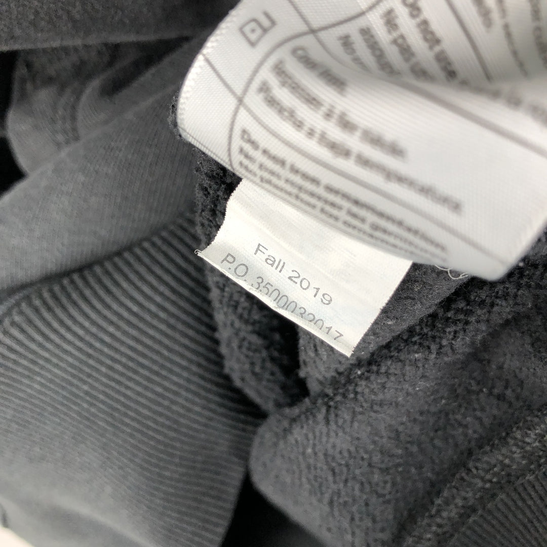 Carhartt ORIGINAL FIT sweatshirt pullover hoodie, men's size L cotton black type Vintage Second Hand