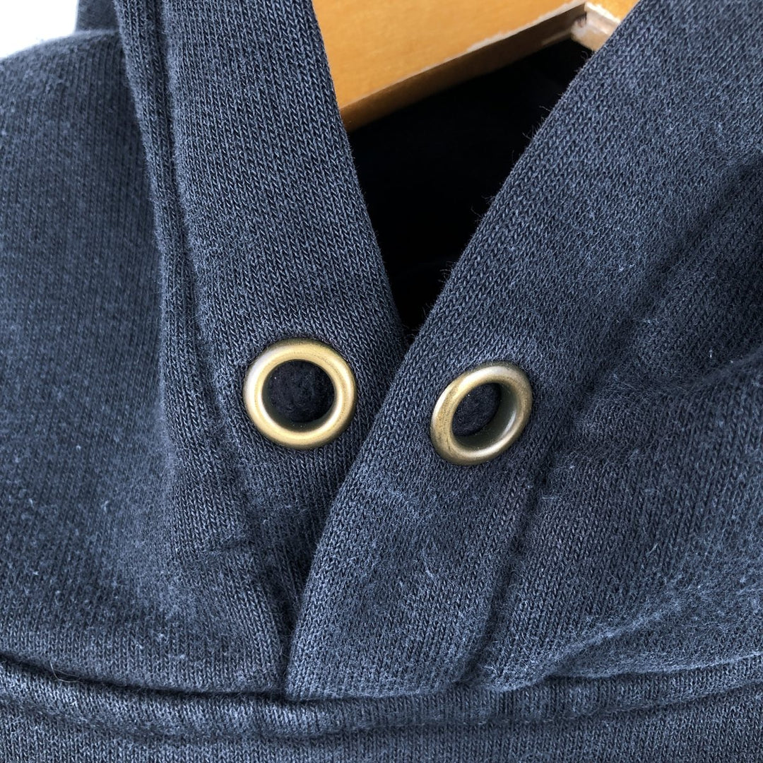 Carhartt ORIGINAL FIT sweatshirt pullover hoodie, men's size L cotton black type Vintage Second Hand