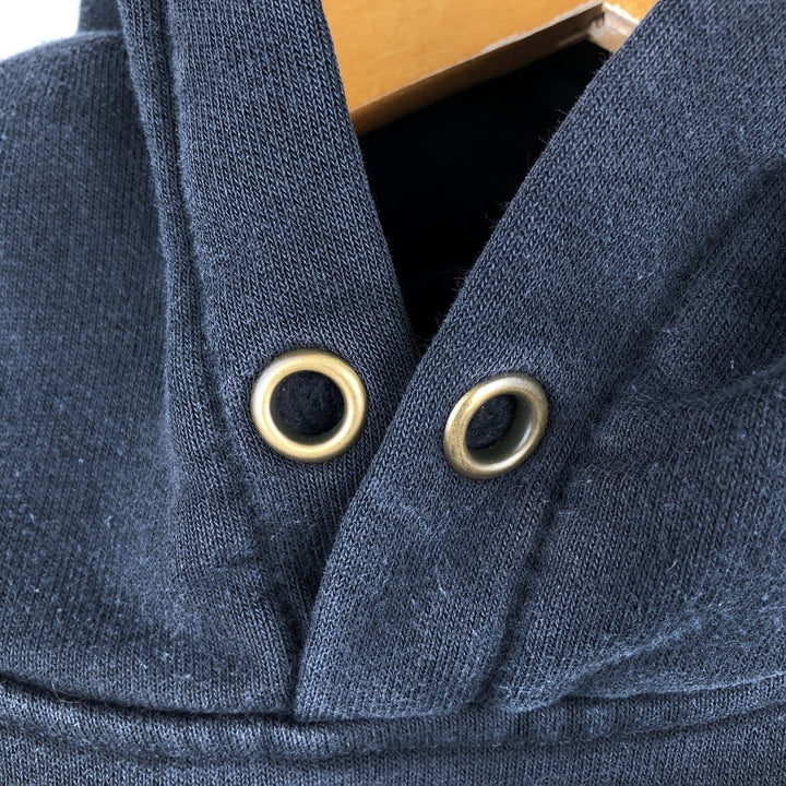 Carhartt ORIGINAL FIT sweatshirt pullover hoodie, men's size L cotton black type Vintage Second Hand