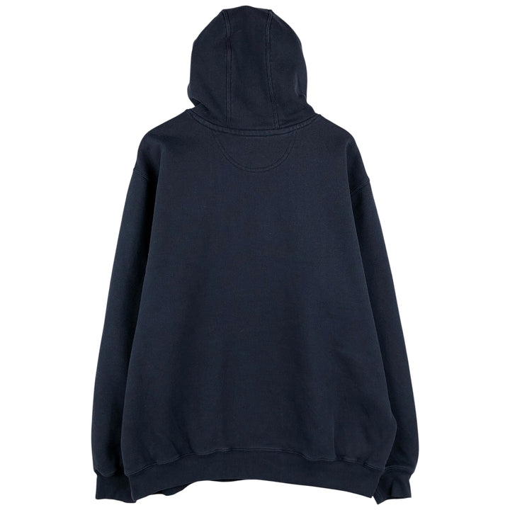 Carhartt ORIGINAL FIT sweatshirt pullover hoodie, men's XL size cotton navy blue type Vintage Second Hand