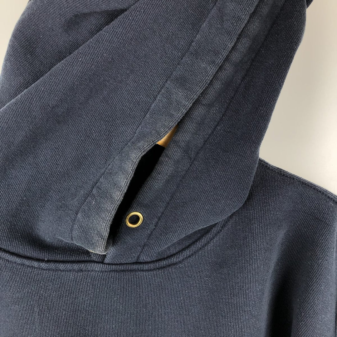 Carhartt ORIGINAL FIT sweatshirt pullover hoodie, men's XL size cotton navy blue type Vintage Second Hand
