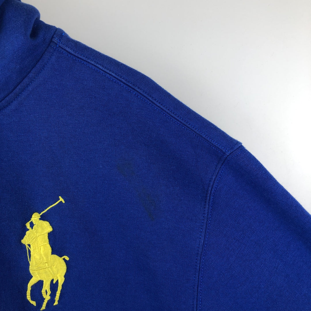 Ralph Lauren POLO RALPH LAUREN Sweatshirt Pullover Hoodie Men's XL cotton blue type Vintage Second Hand