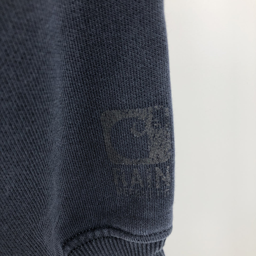 Carhartt ORIGINAL FIT sweatshirt pullover hoodie, men's size L cotton navy blue type Vintage Second Hand