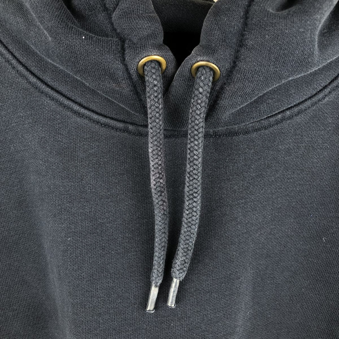 Carhartt ORIGINAL FIT sweatshirt pullover hoodie, men's size L cotton navy blue type Vintage Second Hand