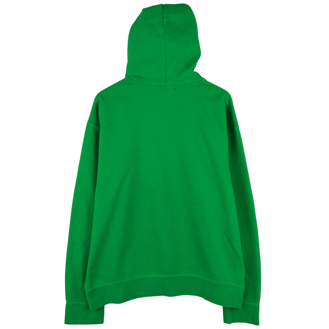 Ralph Lauren sweatshirt pullover hoodie, men's size XL cotton green type Vintage Second Hand