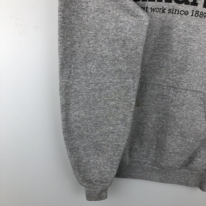 2000'S Carhartt sweatshirt pullover hoodie, men's size S cotton gray type Vintage Second Hand