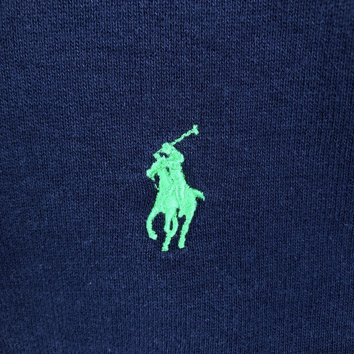 Ralph Lauren POLO RALPH LAUREN PERFORMANCE pullover sweatshirt, men's size L unclear navy blue type Vintage Second Hand