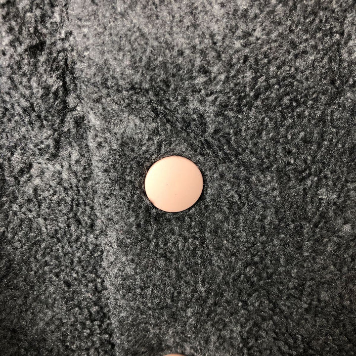 Patagonia Lightweight Synchilla Snap Tee (25455FA17) - Half-Snap Fleece Pullover, Women's Size L polyester gray type Vintage Second Hand