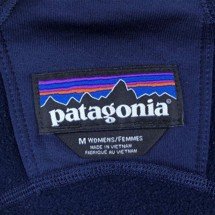 Patagonia 23815FA18 Fleece Jacket, Women's Size M polyester navy blue type Vintage Second Hand