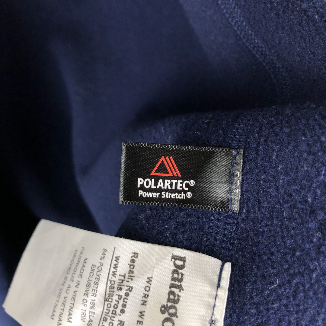 Patagonia 23815FA18 Fleece Jacket, Women's Size M polyester navy blue type Vintage Second Hand