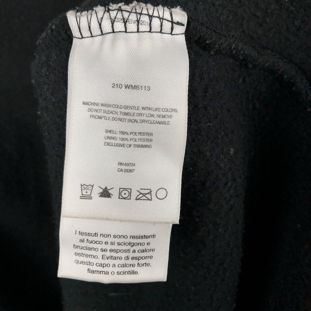 2000'S Columbia fleece jacket, men's size S polyester black type Vintage Second Hand