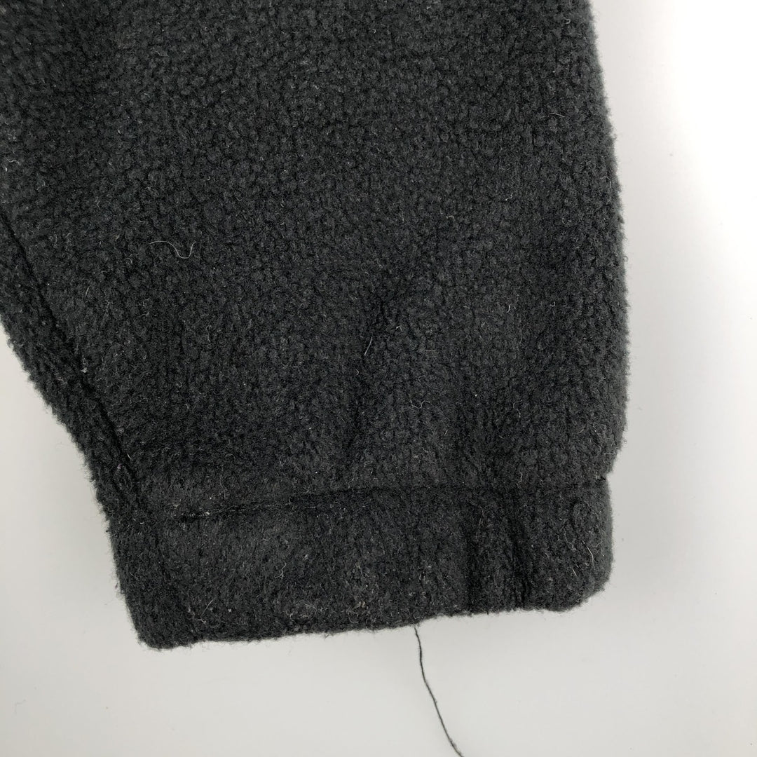2000'S Columbia fleece jacket, men's size S polyester black type Vintage Second Hand