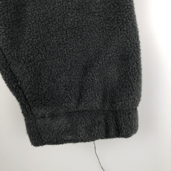 2000'S Columbia fleece jacket, men's size S polyester black type Vintage Second Hand