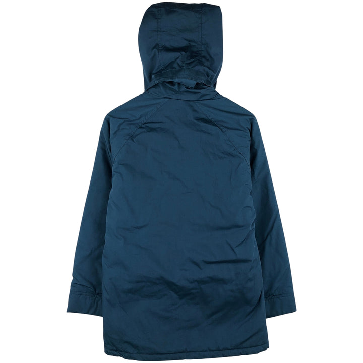 Vintage 1980'S Woolrich padded mountain parka, shell jacket, and puffer jacket, made in the USA, size M, women's. polyester navy blue type Vintage Second Hand