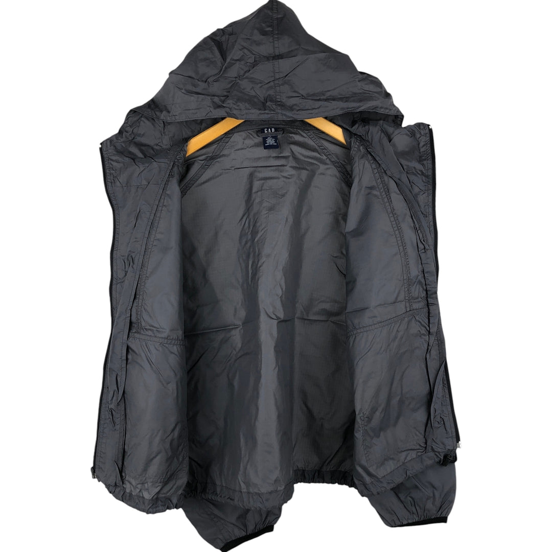 90'S GAP Vintage Ripstop Nylon Parka, Women's Size L Nylon gray type Vintage Second Hand