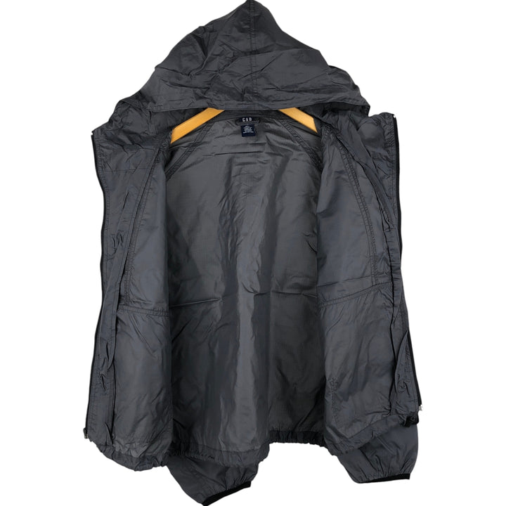 90'S GAP Vintage Ripstop Nylon Parka, Women's Size L Nylon gray type Vintage Second Hand