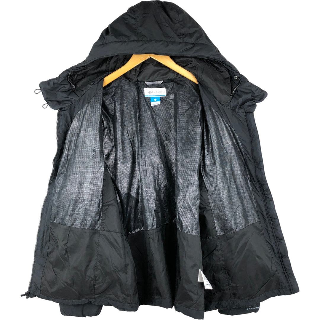 Columbia OMNI-HEAT Women's Padded Puffer Jacket, Size XL polyester black type Vintage Second Hand