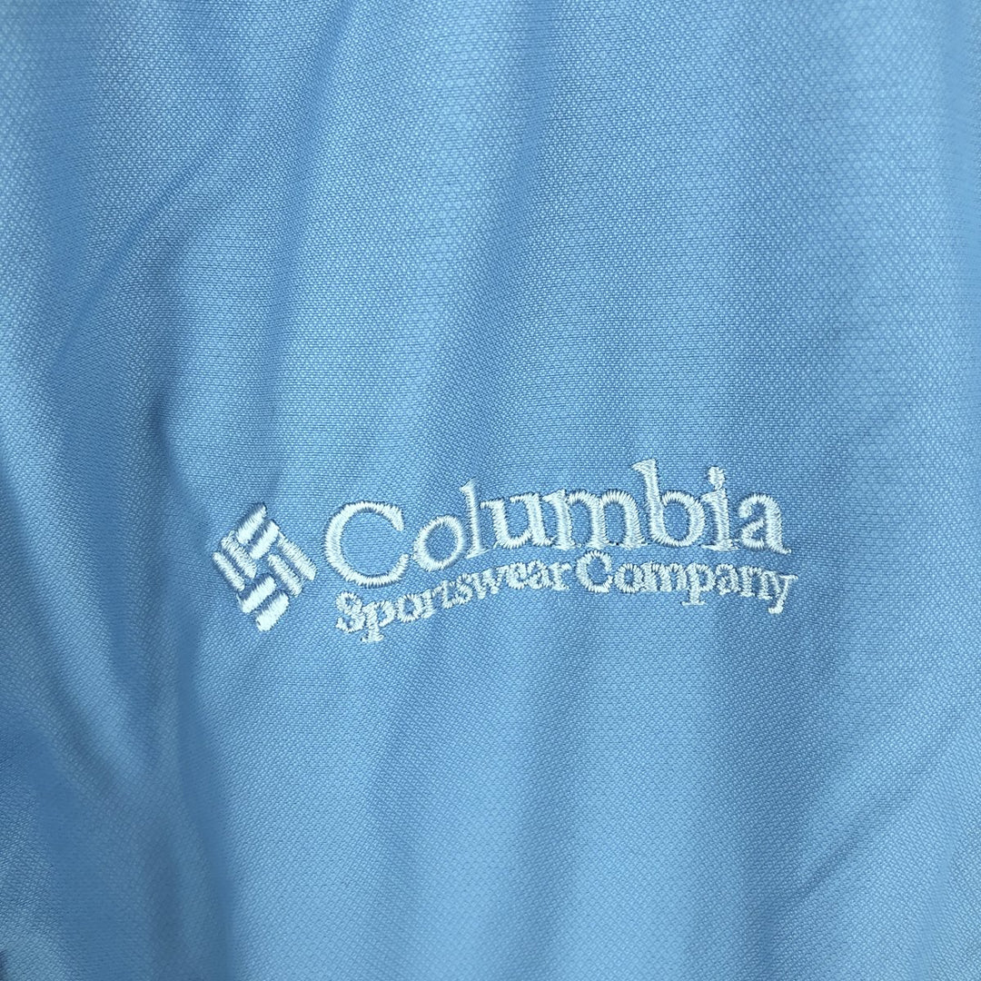 Columbia INTERCHANGE CORE Mountain Jacket, Shell Jacket, Women's, Size L, Long Sleeve Nylon Blue type light blue Vintage Second Hand