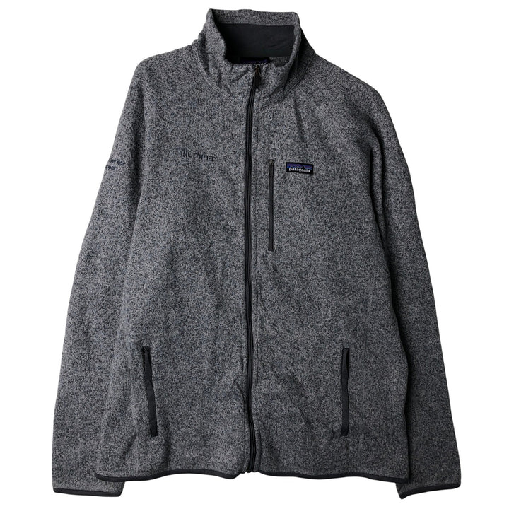 Patagonia Better Sweater Pullover 25527FA18 Fleece Jacket, Men's XL polyester gray type Vintage Second Hand
