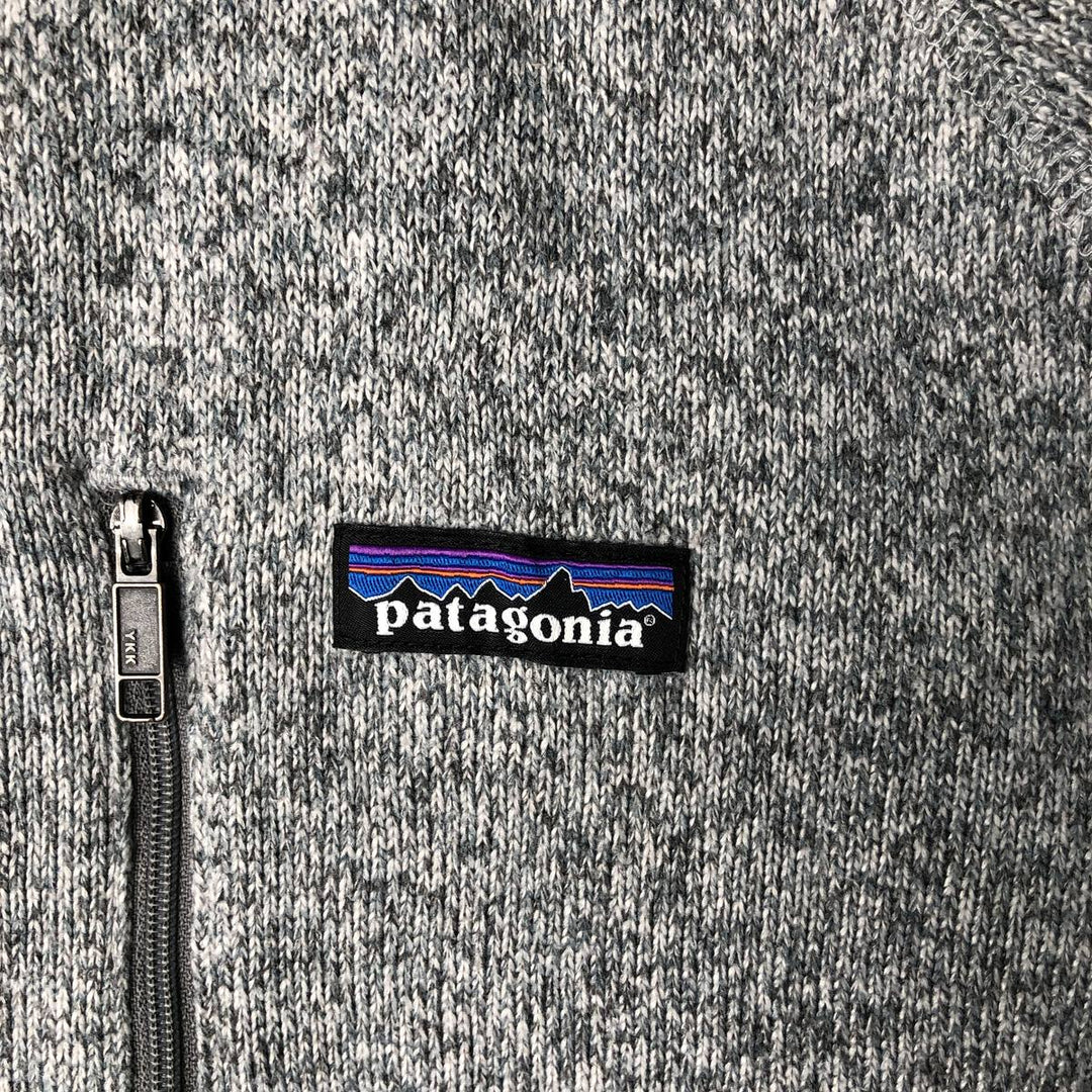 Patagonia Better Sweater Pullover 25527FA18 Fleece Jacket, Men's XL polyester gray type Vintage Second Hand