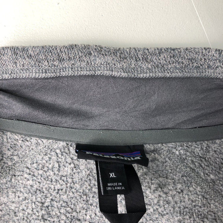 Patagonia Better Sweater Pullover 25527FA18 Fleece Jacket, Men's XL polyester gray type Vintage Second Hand