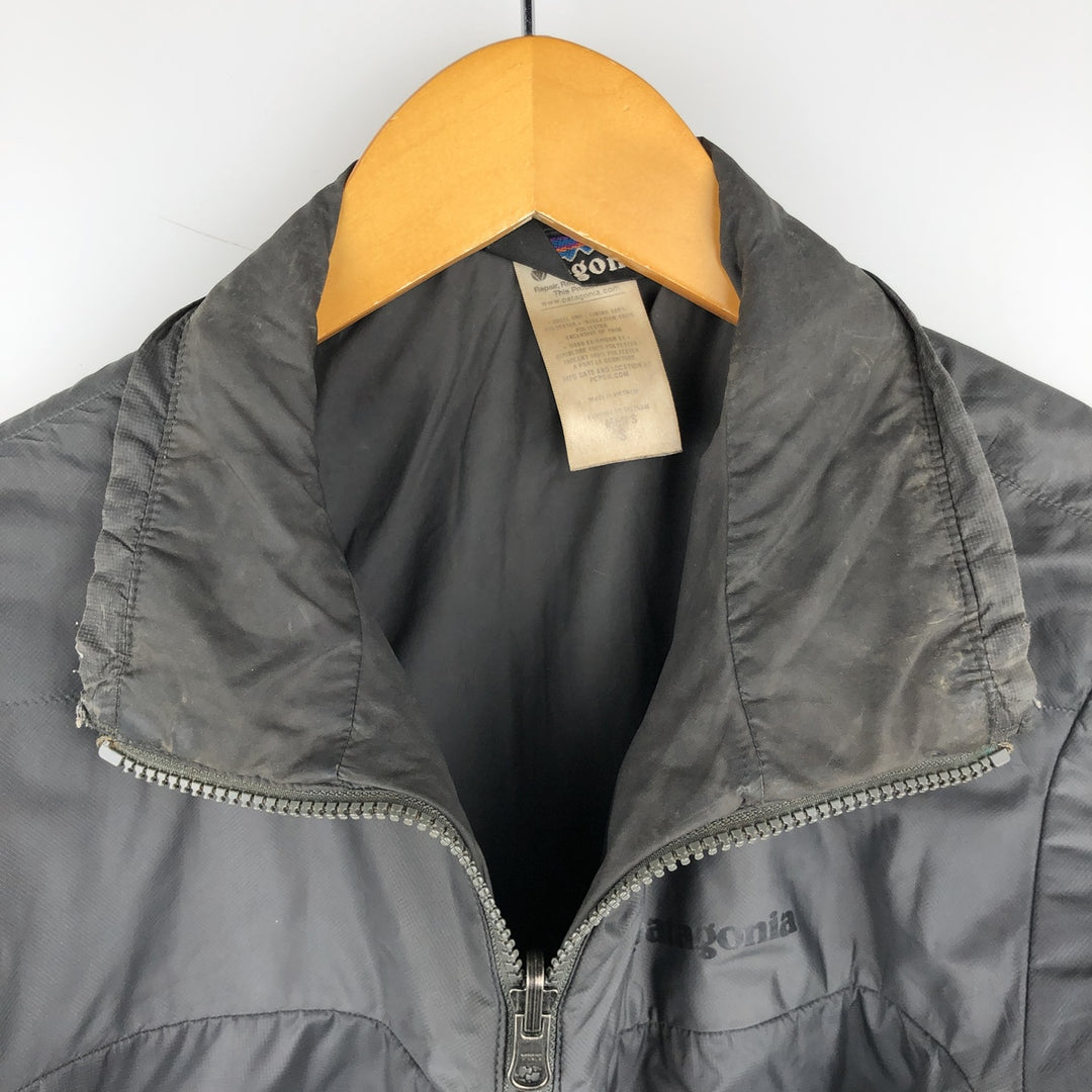 Patagonia 31670FA11 Ripstop Puffer Jacket, Men's Size Small polyester black type Vintage Second Hand