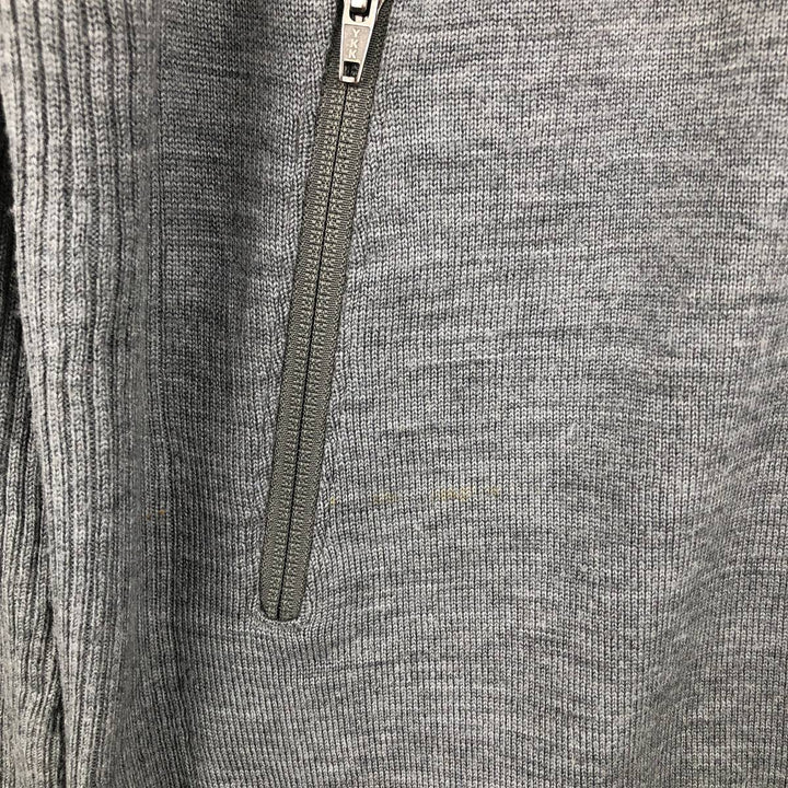 Patagonia Merino Wool Driver's Knit Sweater, Men's Size M Merino wool gray type Vintage Second Hand