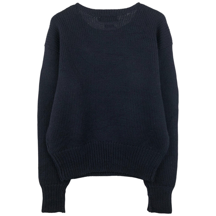 Ralph Lauren Polo by Ralph Lauren wool knit sweater, men's size M wool black type Vintage Second Hand